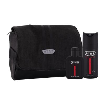 STR8 Red Code Darilni set toaletní voda 50 ml + deodorant 150 ml + kosmetická taštička poškodovana embalaža