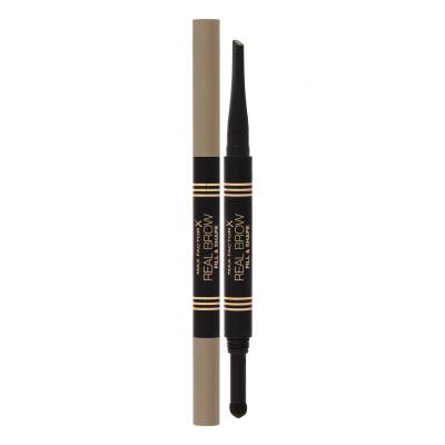 Max Factor Real Brow Fill & Shape Svinčnik za obrvi za ženske 0,6 g Odtenek 001 Blonde