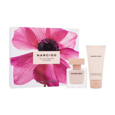 Narciso Rodriguez Narciso Poudrée Darilni set parfumska voda 50 ml + losjon za telo 50 ml