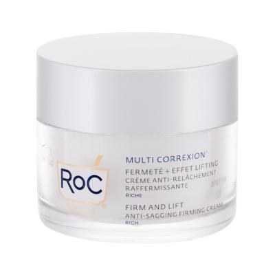 RoC Multi Correxion Firm And Lift Anti-Sagging Firming Cream Rich Dnevna krema za obraz za ženske 50 ml