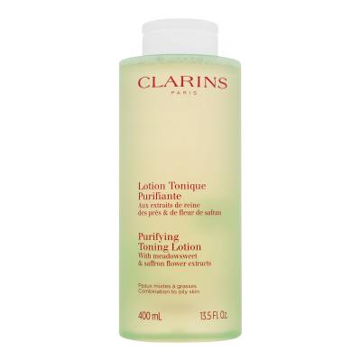 Clarins Purifying Toning Lotion Losjon in sprej za obraz za ženske 400 ml