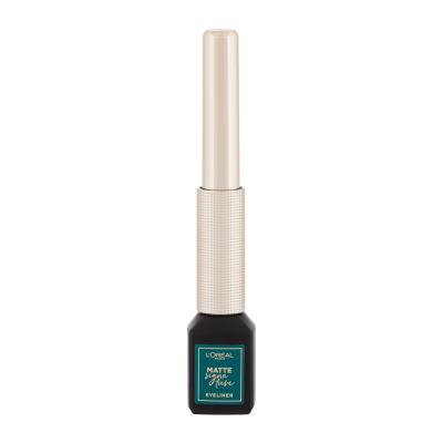 L'Oréal Paris Matte Signature Črtalo za oči za ženske 3 ml Odtenek 04 Emeraude Signature