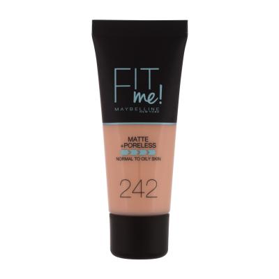 Maybelline Fit Me! Matte + Poreless Puder za ženske 30 ml Odtenek 242 Light Honey