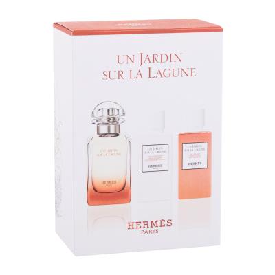 Hermes Un Jardin Sur La Lagune Darilni set toaletní voda 50 ml + tělové mléko 40 ml + sprchový gel 40 ml