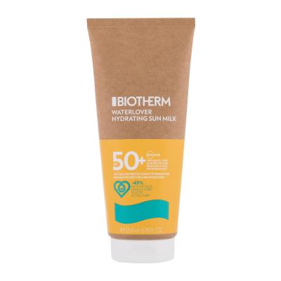Biotherm Waterlover Hydrating Sun Milk SPF50+ Zaščita pred soncem za telo 200 ml