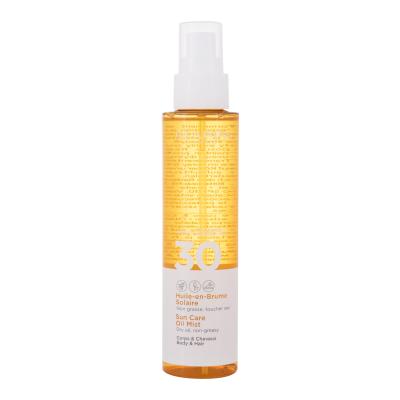 Clarins Sun Care Oil Mist SPF30 Zaščita pred soncem za telo za ženske 150 ml