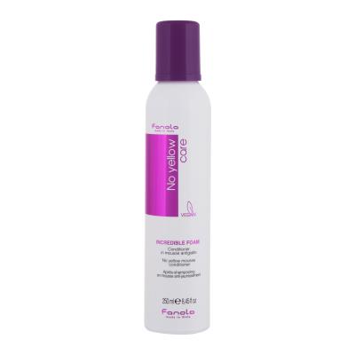 Fanola No Yellow Incredible Foam Balzam za lase za ženske 250 ml poškodovana steklenička