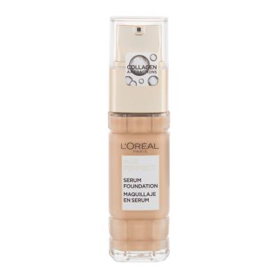 L'Oréal Paris Age Perfect Serum Foundation Puder za ženske 30 ml Odtenek 230 Golden Vanilla