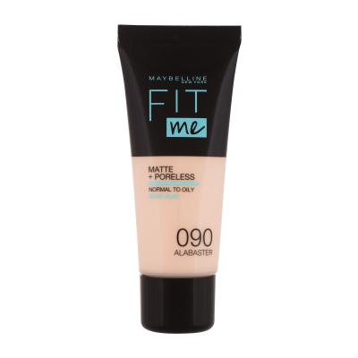 Maybelline Fit Me! Matte + Poreless Puder za ženske 30 ml Odtenek 090 Alabaster