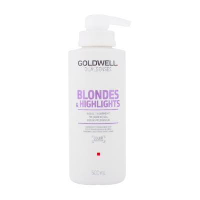 Goldwell Dualsenses Blondes & Highlights 60 Sec Treatment Maska za lase za ženske 500 ml