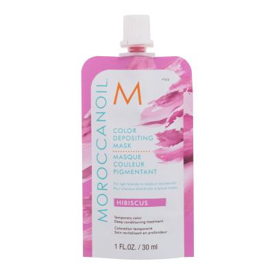 Moroccanoil Color Depositing Mask Barva za lase za ženske 30 ml Odtenek Hibiscus