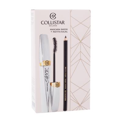 Collistar Shock Set Darilni set maskara Shock 8 ml + barvica za oči Kajal Pencil 1,2 ml Black