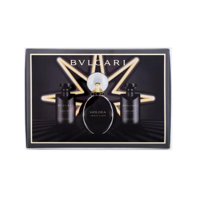 Bvlgari Goldea The Roman Night Darilni set parfumska voda 50 ml + gel za prhanje 40 ml + losjon za telo 40 ml