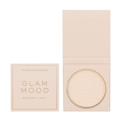 Revolution Pro Glam Mood Puder v prahu za ženske 7,5 g Odtenek Banana Light