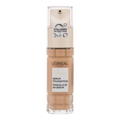 L'Oréal Paris Age Perfect Serum Foundation Puder za ženske 30 ml Odtenek 180 Golden Beige