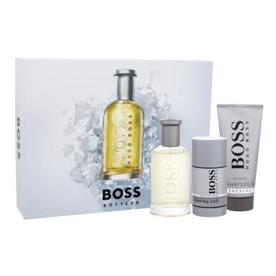 HUGO BOSS Boss Bottled Darilni set toaletna voda 100 ml + gel za prhanje 100 ml + deodorant 75 ml