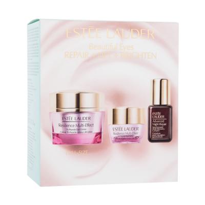 Estée Lauder Resilience Multi-Effect Beautiful Eyes Set Darilni set krema za predel okoli oči Resilience Multi-Effect 15 ml + krema za predel okoli oči Resilience Multi-Effect 5 ml + serum za obraz Advanced Night Repair 7 ml