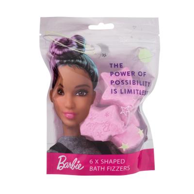 Barbie Bath Fizzers The Power Of Possibility Is Limitless Kopalna bombica za otroke 6x30 g