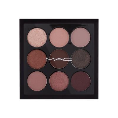 MAC Eye Shadow X 9 Senčilo za oči za ženske 5,85 g Odtenek Burgundy Times Nine