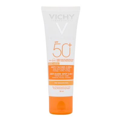 Vichy Capital Soleil Anti-Dark Spot 3-in-1 SPF50+ Dnevna krema za obraz za ženske 50 ml
