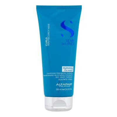 ALFAPARF MILANO Semi Di Lino Curls Hydrating Co-Wash Šampon za ženske 200 ml