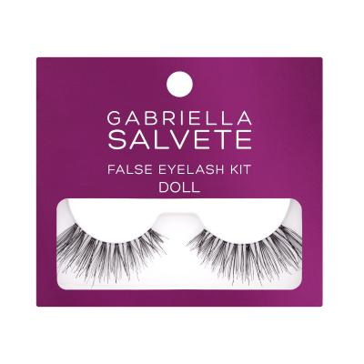Gabriella Salvete False Eyelash Kit Doll Umetne trepalnice za ženske Set