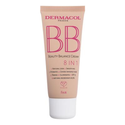 Dermacol BB Beauty Balance Cream 8 IN 1 SPF15 BB krema za ženske 30 ml Odtenek 1 Fair