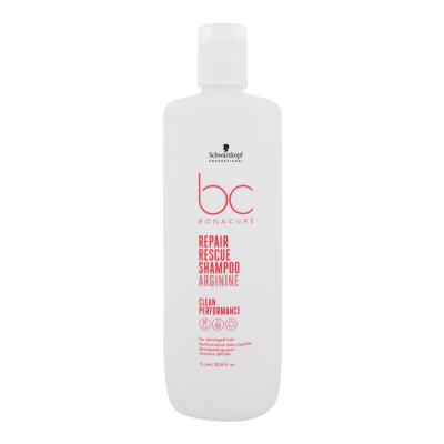 Schwarzkopf Professional BC Bonacure Repair Rescue Arginine Shampoo Šampon za ženske 1000 ml