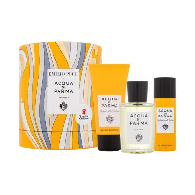 Acqua di Parma Colonia x Emilio Pucci Darilni set kolonjska voda 100 ml + gel za prhanje 75 ml + deodorant 50 ml