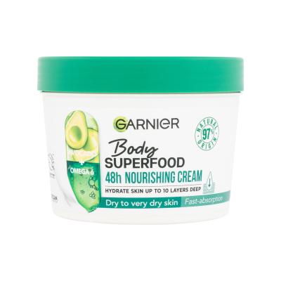 Garnier Body Superfood 48h Nourishing Cream Avocado Oil + Omega 6 Krema za telo za ženske 380 ml