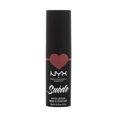 NYX Professional Makeup Suède Matte Lipstick Šminka za ženske 3,5 g Odtenek 27 Cannes