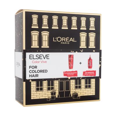 L'Oréal Paris Elseve Color-Vive Darilni set šampon Elseve Color Vive 250 ml + nega za lase Elseve Color Vive 8 Second Wonder Water 200 ml