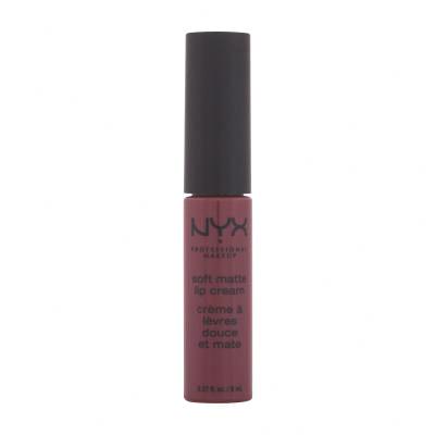 NYX Professional Makeup Soft Matte Lip Cream Šminka za ženske 8 ml Odtenek 25 Budapest