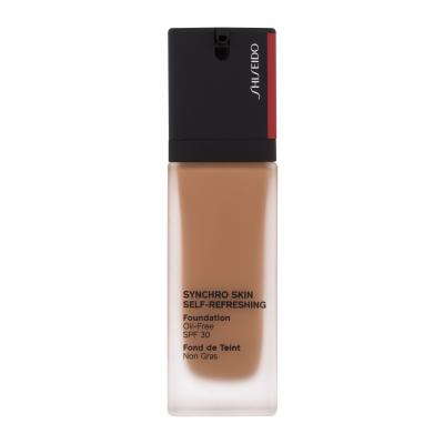 Shiseido Synchro Skin Self-Refreshing SPF30 Puder za ženske 30 ml Odtenek 410 Sunstone