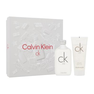Calvin Klein CK One Darilni set toaletna voda 100 ml + gel za prhanje 100 ml