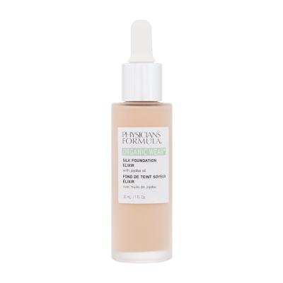 Physicians Formula Organic Wear Silk Foundation Elixir Puder za ženske 30 ml Odtenek 02 Fair-To-Light