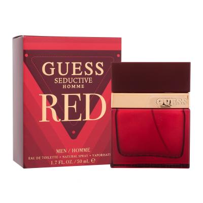 GUESS Seductive Homme Red Toaletna voda za moške 50 ml poškodovana škatla