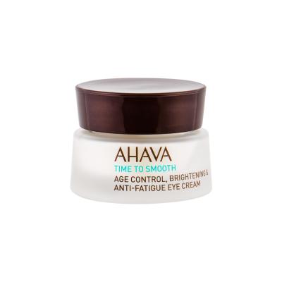 AHAVA Time To Smooth Age Control, Brightening & Anti-Fatigue Eye Cream Krema za okoli oči za ženske 15 ml tester