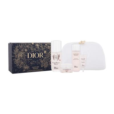 Dior Capture Totale C.E.L.L. Energy Super Potent Darilni set serum za obraz Capture Totale C.E.L.L. Energy Super Potent Serum 50 ml + vodica za obraz Capture Totale Intensive Essence Lotion 50 ml + serum za okoli oči Capture Totale C.E.L.L. Energy Super Potent Serum 5 ml + dnevna krema za obraz Capt