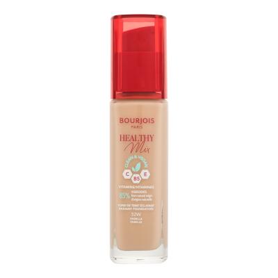 BOURJOIS Paris Healthy Mix Clean & Vegan Radiant Foundation Puder za ženske 30 ml Odtenek 52W Vanilla