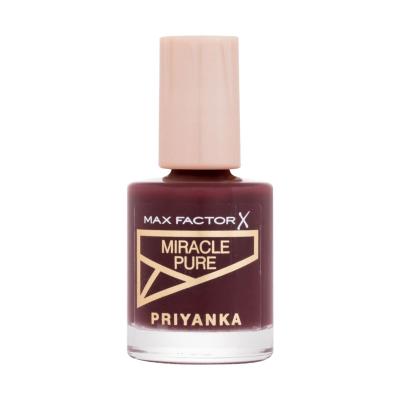 Max Factor Priyanka Miracle Pure Lak za nohte za ženske 12 ml Odtenek 380 Bold Rosewood