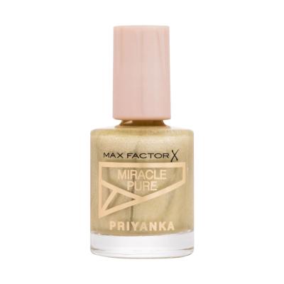 Max Factor Priyanka Miracle Pure Lak za nohte za ženske 12 ml Odtenek 714 Sunrise Glow