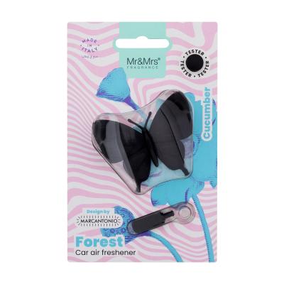 Mr&Mrs Fragrance Forest Butterfly Black Osvežilci za vozilo 1 kos