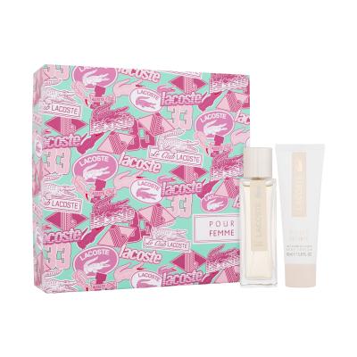 Lacoste Pour Femme Darilni set parfumska voda 50 ml + krema za telo 50 ml