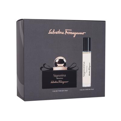 Ferragamo Signorina Misteriosa Darilni set parfumska voda 50 ml + parfumska voda 10 ml