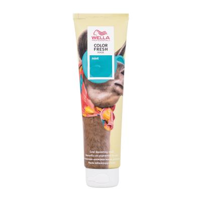 Wella Professionals Color Fresh Mask Barva za lase za ženske 150 ml Odtenek Mint