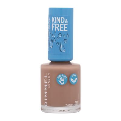 Rimmel London Kind & Free Lak za nohte za ženske 8 ml Odtenek 162 Sand Storm