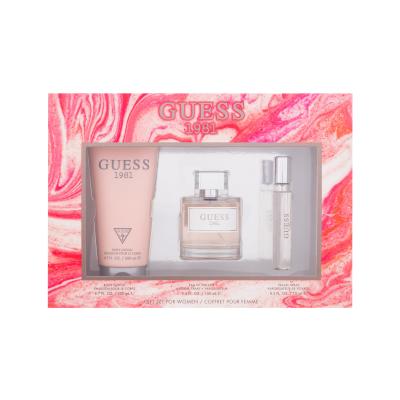 GUESS Guess 1981 Darilni set toaletna voda 100 ml + losjon za telo 200 ml + toaletna voda 15 ml poškodovana škatla