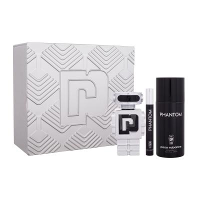 Paco Rabanne Phantom Darilni set toaletna voda 50 ml + deodorant 150 ml + toaletna voda 10 ml