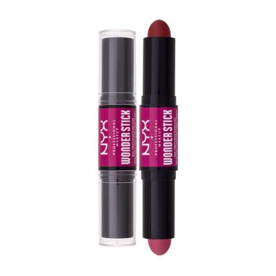 NYX Professional Makeup Wonder Stick Blush Rdečilo za obraz za ženske 8 g Odtenek 04 Deep Magenta And Ginger
